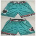 Memphis Grizzlies green throwback nba shorts