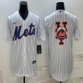 Nike New York Mets blank white majestic mlb jerseys-BD 02