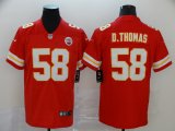 Nike Kansas City Chiefs #58 Derrick Thomas red Color Rush Limited Jerseys-BD