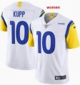 Women Nike Los Angeles Rams #10 Cooper Kupp white Color Rush Limited Jerseys