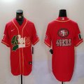 Nike San Francisco red Mexico baseball jerseys Joint Name 06