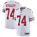 San Francisco 49ers #74 Joe Staley nike white Color Rush Limited Jersey