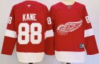 Detroit Red Wings #88 Patrick Kane red hockey jersey -PD