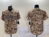 San Diego Padres camo nike majestic baseball Jersey-BD