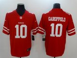 San Francisco 49ers #10 Jimmy Garoppolo nike red Color Rush Limited Jersey