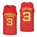 3# DURANT MCDONALDS RED BASKETBALL JERSEY-SG