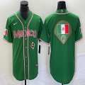 2023 World Cup Mexico blank green majestic baseball jerseys 45