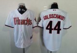 Arizona Diamondback GOLDSCHMIDT 44# white baseball Jerseys