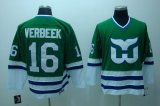 Hartford Whalers #16 VERBEEK hockey Jersey