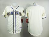 Seattle Mariners blank beige mlb jersey