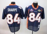 Denver Broncos 84 Shannon Sharpe 75th blue Hall of Fame Class 2011 Jerseys