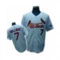 St.Louis Cardinals #7 Holliday white mlb jersey