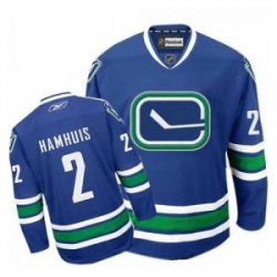 Dan Hamhuis Jersey 2 Blue Vancouver Canucks Jerseys