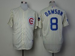 Chicago Cubs Andre Dawson 8# beige MLB Jersey