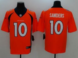 Men Denver Broncos #10 Emmanuel Sanders Nike orange Color Rush Limited Jerseys