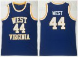 NCAA West #44 Virginia blue High School Basketball Jersey