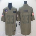 Minnesota Vikings #33 Dalvin Cook Nike Camo 2019 Salute to Service Limited Jersey