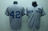 New York Yankees Mariano Rivera Road 42 grey Jersey