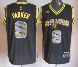 San Antonio Spurs PARKER 9# black new jerseys