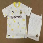 2020-2021 Dortmund club white soccer jersey