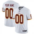 Customized Redskins white nike Color Rush Limited Jersey