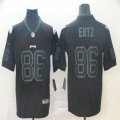 Nike Philadelphia Eagles #86 Zach Ertz Lights out black Color Rush Limited Jerseys