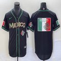 2023 World Cup Mexico blank black new majestic MLB baseball Jerseys-BD 46