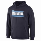 2018 World cup Argentina Fanatics Branded Devoted Pullover Hoodie - Navy