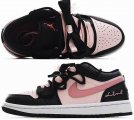 2024 Air Jordan 1 men basketball Shoes black pink