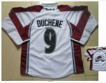 reebok Colorado Avalanche #9 DUCHENE white NHL Jerseys