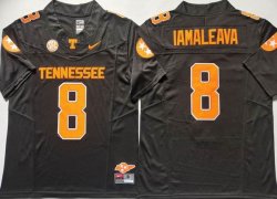 Tennessee Volunteers #8 Nico Iamaleava gray college football jerseys-PNS 01