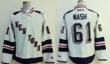 reebok New York Rangers Rick Nash 61 white NHL Jerseys