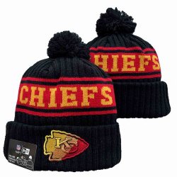 2024 Kansas City Chiefs black red NFL Sports Cuffed Knit Hats