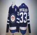 Adidas Winnipeg Jets 33 Dustin Byfuglien blue Hockey jersey