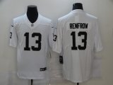 Nike Oakland Raiders #13 Hunter Renfrow White Color Rush Limited Jersey-BD