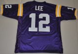 NCAA LEE 12 purple jersey