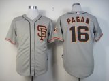 San Francisco Giants PAGAN 16 grey MLB Jerseys