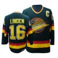 NHL Vancouver Canucks #10 LINDEN black jerseys