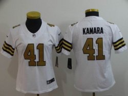 YouthNike New Orleans Saints #41 Alvin Kamara white Color Rush Limited Jersey