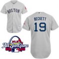 Boston Red Sox 19 Josh Beckett Road Jersey