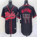 Nike Cincinnati Reds Elly De La Cruz black majestic baseball jerseys Joint name-BD 05