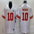 Nike Kansas City Chiefs #10 Isiah Pacheco white Color Rush Limited Jersey-BD