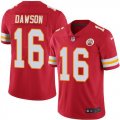 Nike Kansas City Chiefs #16 Dawson red Color Rush Limited Jerseys