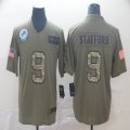 Detroit Lions #9 Matthew Stafford Nike Camo 2019 Salute to Service Limited Jersey-BD