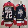 Adidas Florida Panthers #72 Sergei Bobrovsky dark blue red NHL Jersey-PD