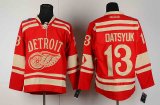 Detroit Red Wings #13 Pavel Datsyuk Red NHL winter classic Jersey