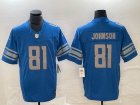 Detroit Lions #81 Calvin Johnson Nike Nike Vapor F.U.S.E. Limited Jersey 03