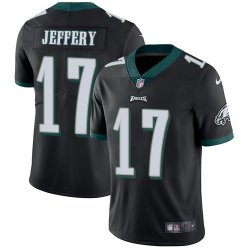 Nike Philadelphia Eagles #17 Alshon Jeffery black Color Rush Limited Jersey