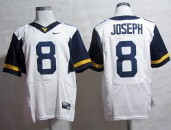 Nike West Virginia Mountaineers Karl Joseph 8 College Football Elite white Jerseys