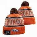 2024 Denver Broncos orange black white NFL Sports Cuffed Knit Hats 02